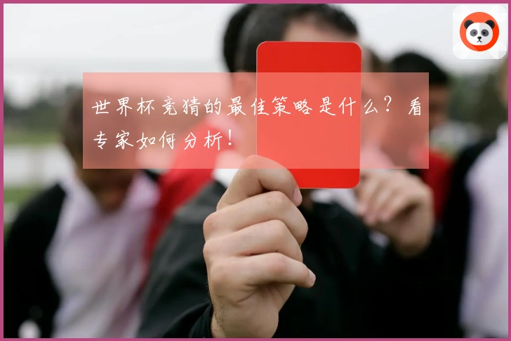 世界杯竞猜的最佳策略是什么？看专家如何分析！